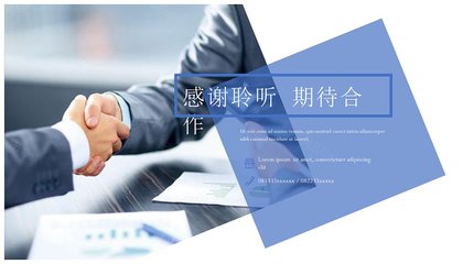 大气房地产行业企业宣传介绍营销策划